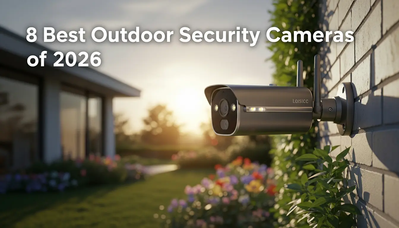 8 Best Outdoor Security Cameras of 2026 (Weatherproof & Tested)