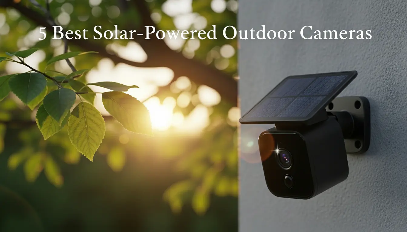 Best Solar-Powered Outdoor Cameras