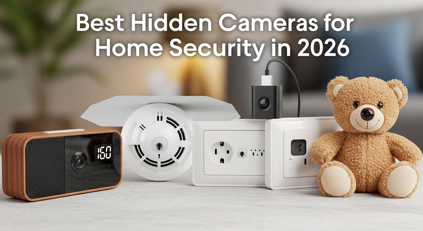 Best Hidden Cameras for Home Security in 2026