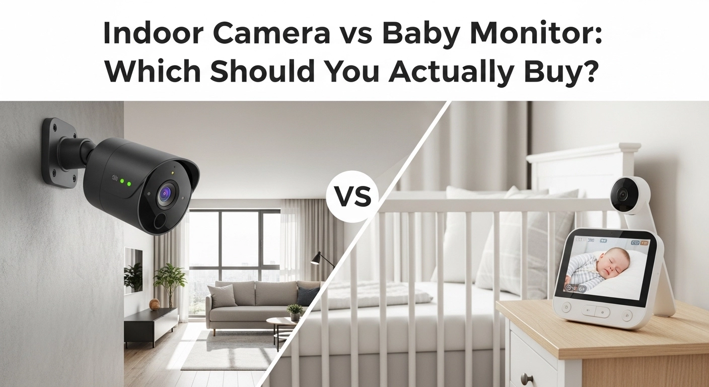 Indoor Camera vs Baby Monitor: Which Should You Actually Buy?