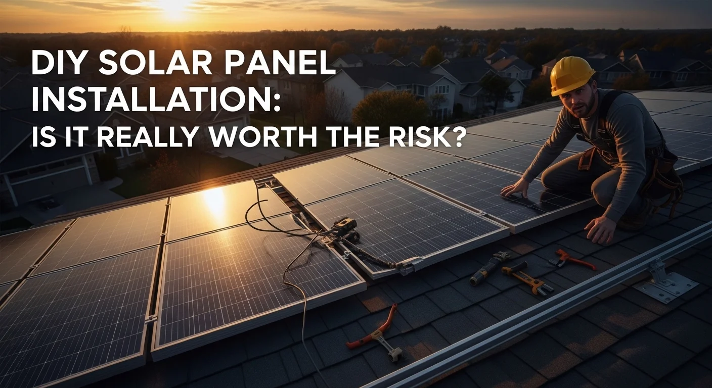 DIY Solar Panel Installation: Is It Really Worth the Risk?