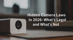 Hidden Camera Laws in 2026: What's Legal and What's Not