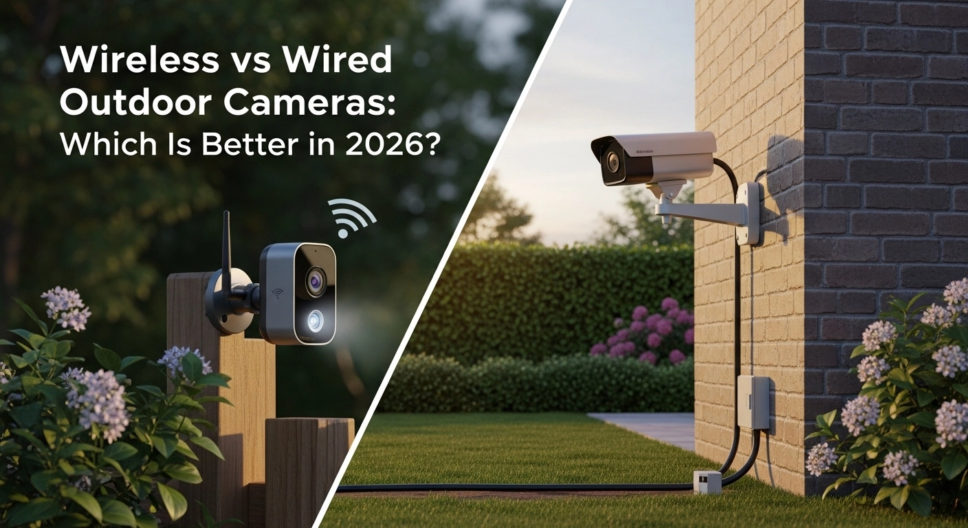 Wireless vs Wired Outdoor Cameras: Which Is Better in 2026?